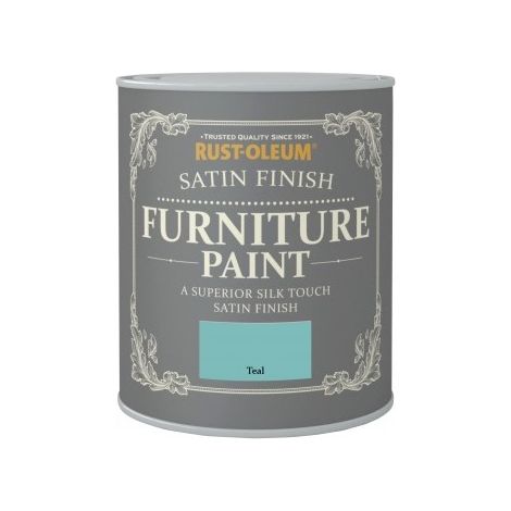 Rust-Oleum Satin Furniture Paint - Teal - 125ML