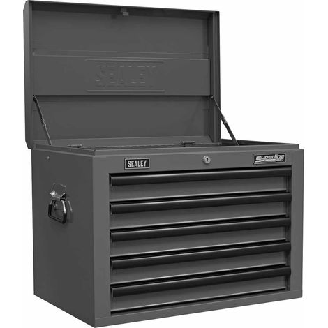 Sealey SPTGRCOMBO1 Superline PRO® Tool Chest Combination 14 Drawer with 1179pc Tool Kit - Grey (1/3)