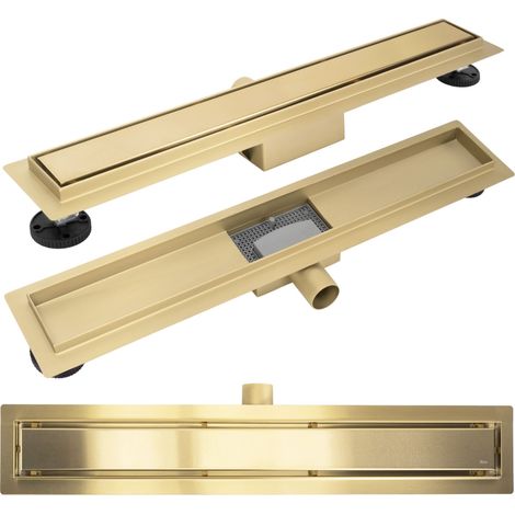 LINEAR DRAINAGE REA NEOX 70 BRUSH GOLD (1/5)