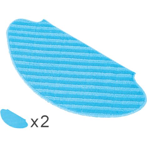Rowenta ZR6902 Mikrofaser-Wischtücher Blau 2er-Set