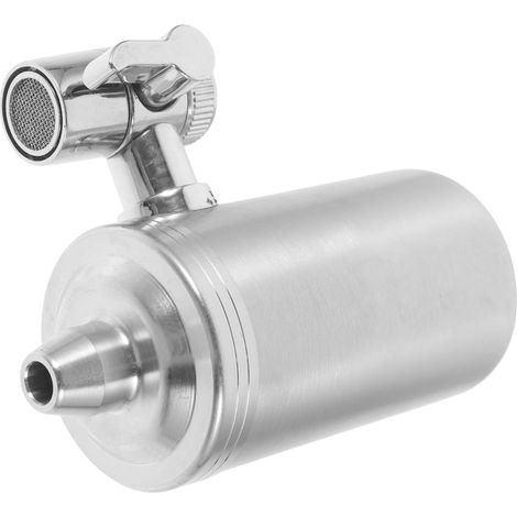 JSSEVN Wasserhahnfilter – Einfache Bedienung, entfernt Verunreinigungen, schnelle Installation, für Küche und Bad (1/4)