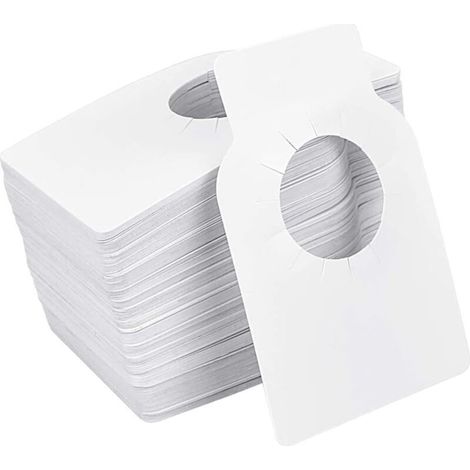 Weinkelleretiketten, wiederverwendbare Weinetiketten, Weinflaschenetiketten, Blanko-PVC-Etiketten, Geschenketiketten, Bastelkunststoff für Weinflaschen und Weinkeller, Weiß, 100 Stück (5,7 x 8,9 cm)