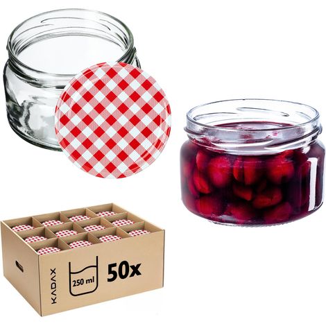 KADAX Glas Klara 250ml fi82 TO-250/1 Packung mit 50 Stück (1/5)