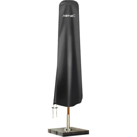 Schutzhülle Sonnenschirm 3m, wasserdicht, 420D Oxford, wetterfest, bis 360cm (1/5)