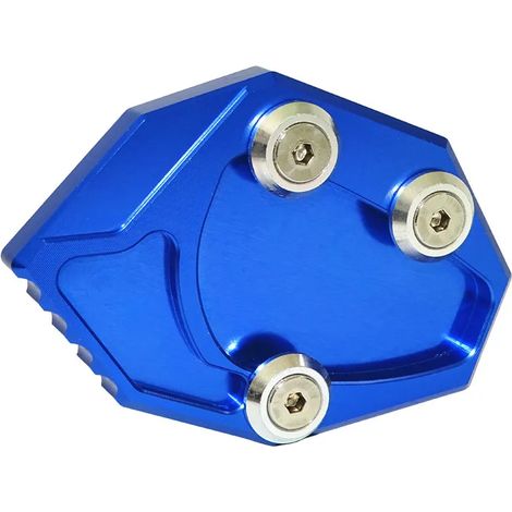(Bleu)waase Compatible avec Kawasaki GTR1400 Concours 14 2008 2009 2010 2011 2012 2013-2016 Béquille latérale, extension et plaque de support maxpower (1/4)