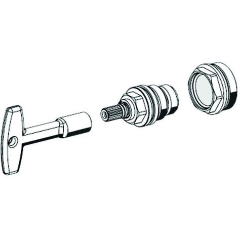 SCHELL Cabezal sanitario con llave