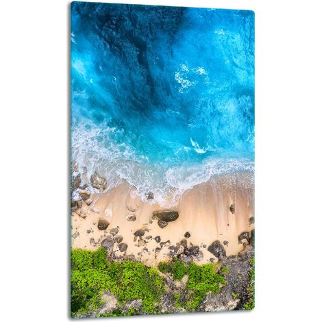Glasplatte, Tischplatte, 30x52 Meer (1/5)