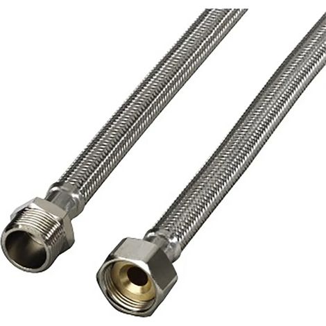 EXTENSIÓN FLEXIBLE DE SUMINISTRO DE AGUA REFORZADA, 0,5 M, 1 UNIDAD/BOLSA XAVAX (1/3)