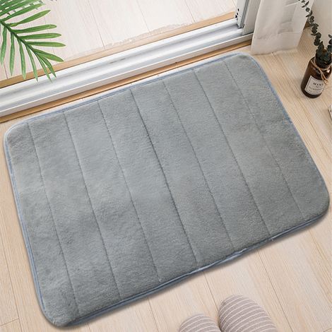 Wasserabsorbierende Badematte, Eingangsmatte, Fleecematte (1/4)
