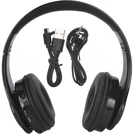 Kabelloses Bluetooth 5.0 Gaming-Headset mit Mikrofon – Stereo-Over-Ear-Kopfhörer für Gaming (1/5)
