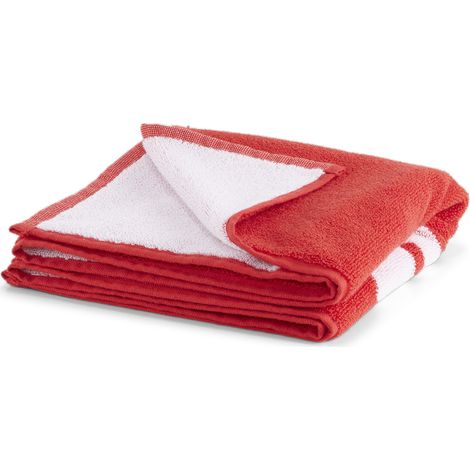 Unisex-Handtuch Puma TEAM TOWEL SMALL rot 05455302 (1/2)