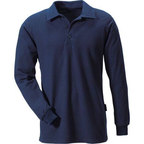 Rofa Flammschutz-Langarm-Shirt, marineblau, Unisex-Größe: 2XL (1/3)