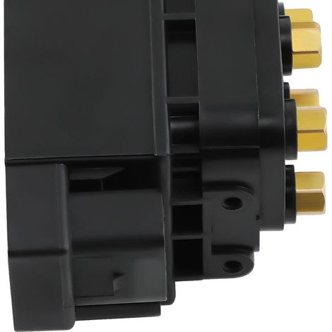 Blocco valvole, in gomma e metallo di alta qualità, 10,5 cm x 8 cm x 5 cm, compatibile con i modelli Audi, mantiene una pressione costante, conforme agli standard di sicurezza industriali. (1/5)