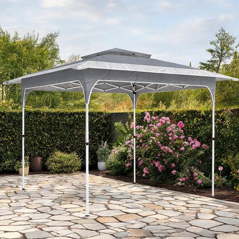 Store banne en tecido Oxford métal 352 x 352 x 278 cm (1/5)