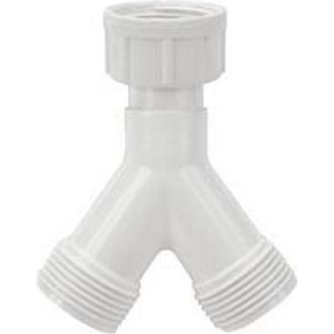 10PZ RACCORDO A Y PER TUBI CARICO LAVATRICE - F 3/4" x M 3/4" x M 3/4"