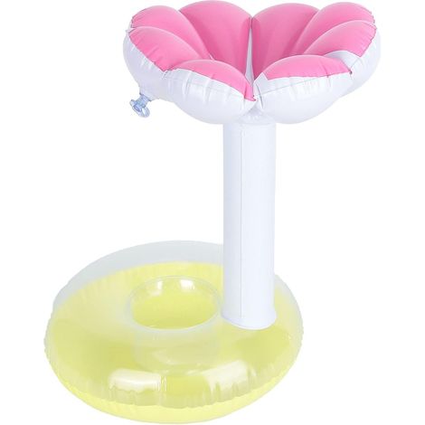 sous-Verres Gonflables en Forme de Champignon 10 Pièces Porte-Boissons Flottants pour Piscine, Jouets de Bain pour Enfants (1/5)