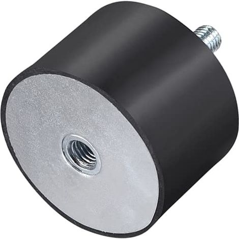 M12 Mâle Femelle Silent Bloc Support Caoutchouc Vibrations Isolateurs Choc Amortisseur 60mm x 40mm (1/5)