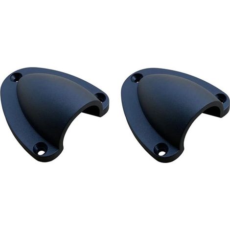 2 Couvercle de grille d'aération, plastique résistant aux UV, avec 6 vis, pour bateau, yacht, kayak (1/5)