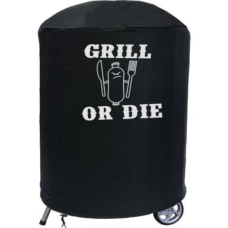 Housse de protection pour barbecue Ferocity ronde 90x59x69 cm Grill Or Die 1 pc. (1/3)