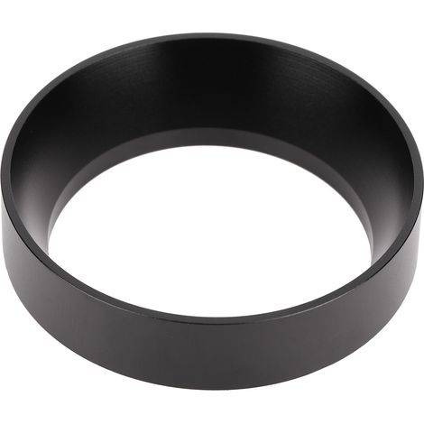 Entonnoir doseur à café moulu avec anneau de rechange magnétique, accessoire pour cafetière, noir, 53 mm, avec aimant (1/5)