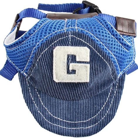 1 Casquette chien, protection solaire, boucle ajustable, ouverture oreilles, extérieur petite moyenne grande taille (1/5)