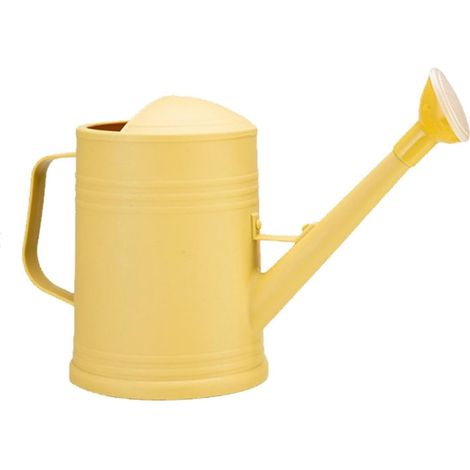 Arrosoir à long bec pour jardin et terrasse grande capacité — Jaune crème (2 L) (1/5)