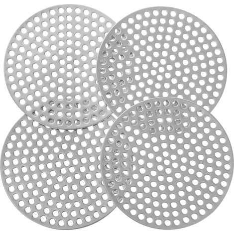 Siphon de sol rond en acier inoxydable, adapté aux salles de bains, pour une installation dans les zones résidentielles humides.-AquaForge (1/5)