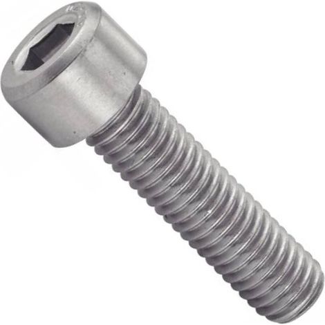 50 Vis à Métaux Tête Cylindrique Six Pans Creux 8 x 120 mm - DIN 912 - Inox A4 - D-Work