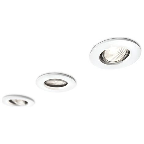 Eco-Halo - Spot singolo tondo orientabile bianco - 1xGU10 35W (1/2)