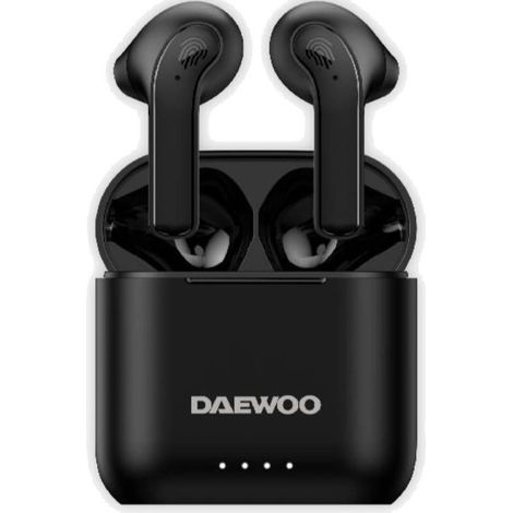Casque Bluetooth daewoo dw2020 avec étui de chargeur/ autonomie 5h/noir