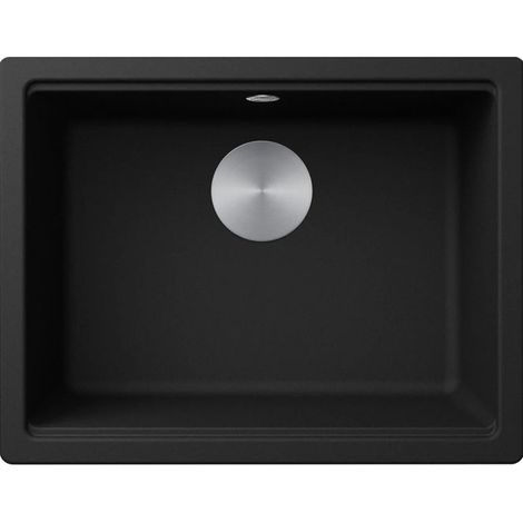 Elleci Lavello da Incasso Time Undermount UM 105 Granitek Tortora Mono Splitvasca Sottotop-Sopratop