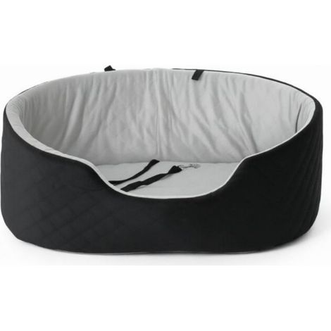 Siège auto pour chien avec ceinture de sécurité, rembourré, 77 x 43 x 28 cm, jusqu’à 15 kg MODENUIT (1/5)