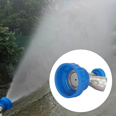 Arroseur Haute Pression G3/8 Atomisant 45° Électrique avec Embout Interne et Colonne d'eau Adjustable en Cuivre Galvanisé pour Jardins Terrasses Patios (1/5)