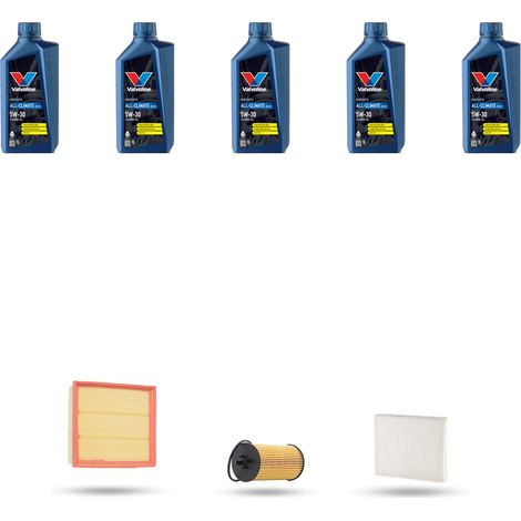 Kit tagliando 3 FILTRI e 5L OLIO compatibile con Chevroelt Trax 1.6 85kw dal 2013 (1/5)