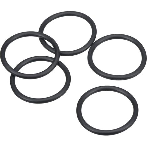 Nitrile Rubber O-Ring 30mm OD 25mm ID 2.65mm Width, 20 Metric Seals for Faucet Plumbing Automotive Repair, Black (1/5)