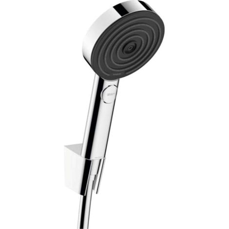 Hansgrohe Pulsify Select - Brausegarnitur, 3 Strahlarten, mit Halten und Schlauch 160 cm,
Chrom 24303000