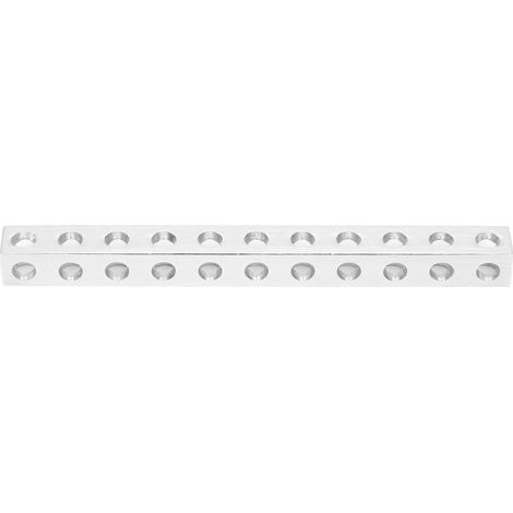 11 trous poutre carrée aluminium pièces robots remplacement 3106-0011-0088 8 x 8 x 88mm (1/5)