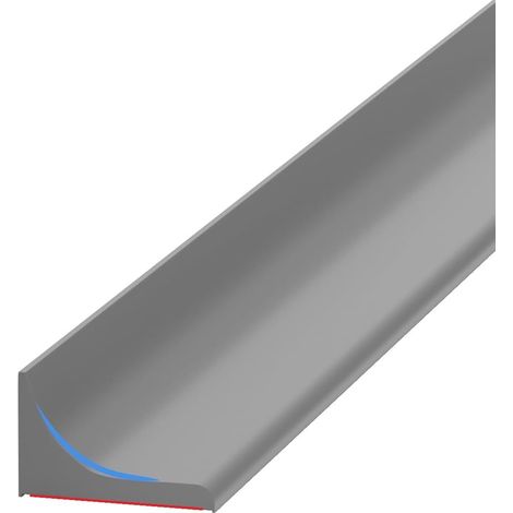 Tira de retención de agua de silicona autoadhesiva para encimeras, barrera de ducha de silicona, barra antidesbordamiento para duchas a ras de suelo, adecuada para cocinas y baños (gris, 100 cm)