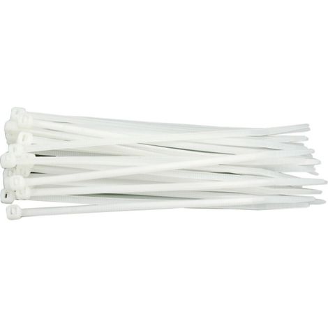 VOREL KUNSTSTOFFBAND WEISS 430 4,8 /100 Stück 73887 (1/2)
