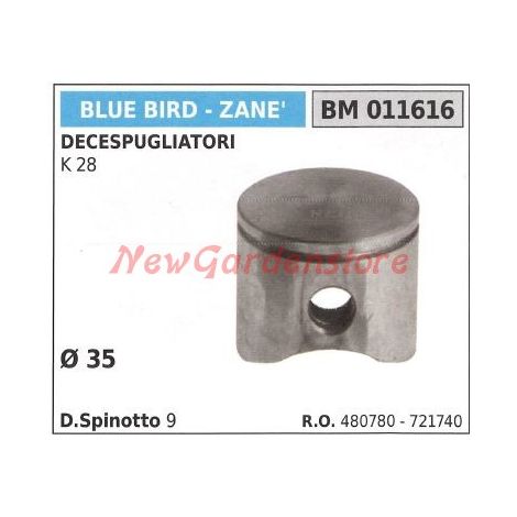 Pistone decespugliatore K 28 Ø 35 mm 011616