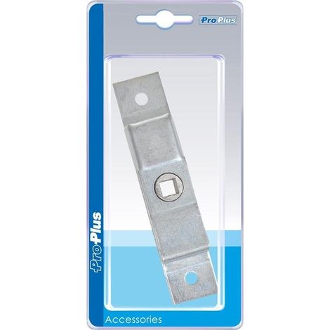 Serratura economica da applicare grande 125x25mm in blister
