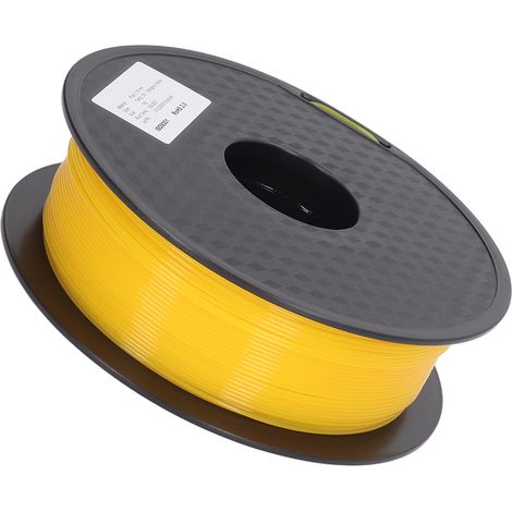 Filament PLA 1,75 mm, imperméable, soyeux et résistant à l'eau, pour impression 3D, dégradé orange/jaune. (1/5)