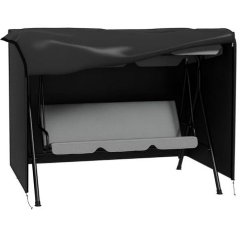 Housse de protection extérieure, taille S (140 x 66 x 91 cm), housse pour meubles, protection solaire et anti-poussière, housse pour fauteuil à bascule, housse pour mobilier de jardin (1/5)