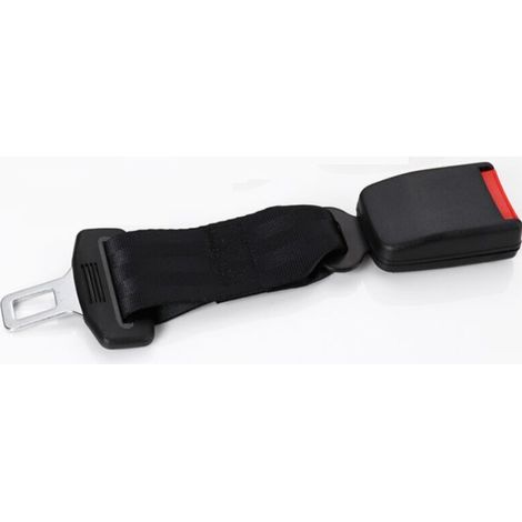 Ceinture d'extension de ceinture de sécurité de voiture pour femmes enceintes ceinture d'extension de graisse 23cm (noir)
