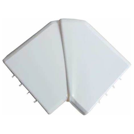 Angle plat 90° pour goulottes DLP monobloc 65x195mm blanc LEGRAND 010793 (1/2)