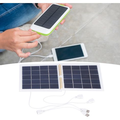 Chargeur solaire pliable 2 en 1 de 14 W (1/5)