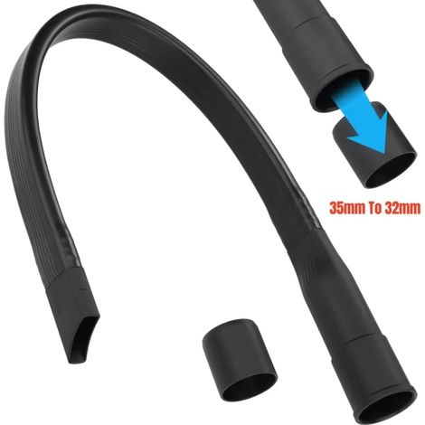 Embout plat long avec adaptateur de tuyau de 35 mm à 32 mm pour aspirateur, outil de nettoyage ménager de rechange (1/4)