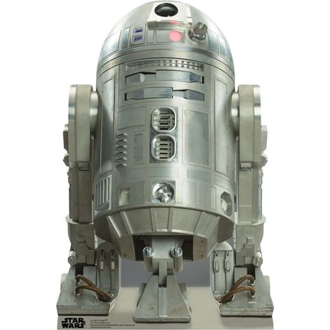 Figurine en carton R2-BHD Star Wars – Taille réelle H 93 cm – Décoration originale et repositionnable – Licence officielle – Star Cutouts - SC1002 (1/5)