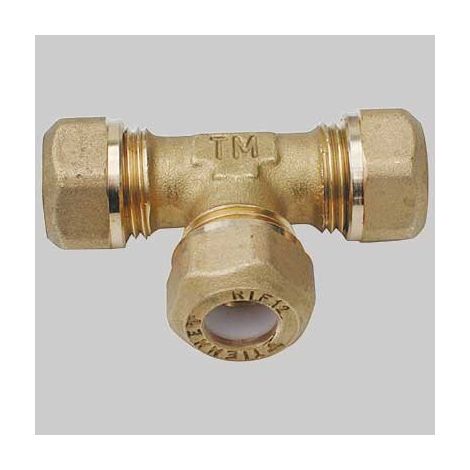 RACCORDO A TEE CON OGIVA P.T.E.F. - 10 x 10 x 10 - 1/2