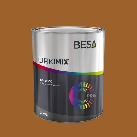 Pot de peinture Polyuréthane / bi composant Brun Terre De Sienne RAL 8001  Mat - 250 gr